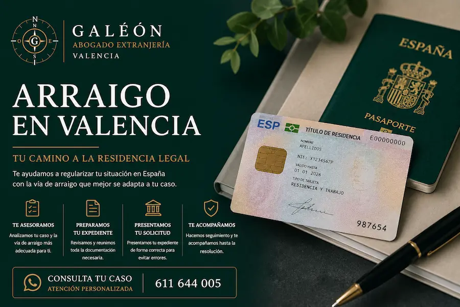 abogado extranjería para arraigo valencia