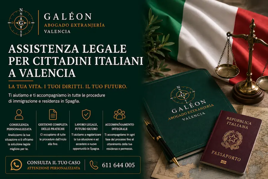 abogado extranjería para italianos valencia