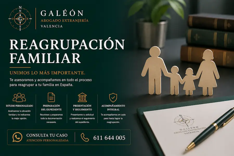 abogado extranjería reagrupación familiar valencia