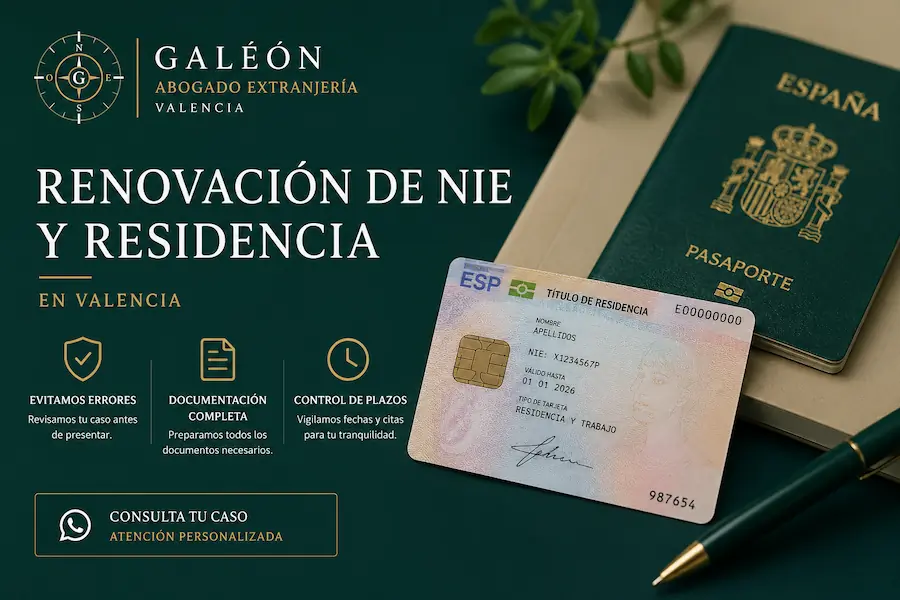 abogado extranjería para renovación nie