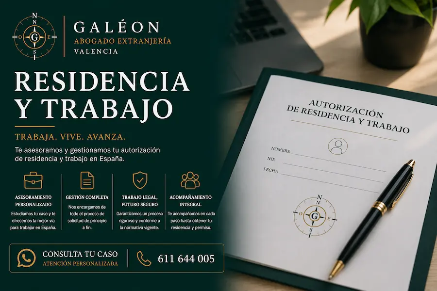abogado extranjería para residencia trabajo valencia